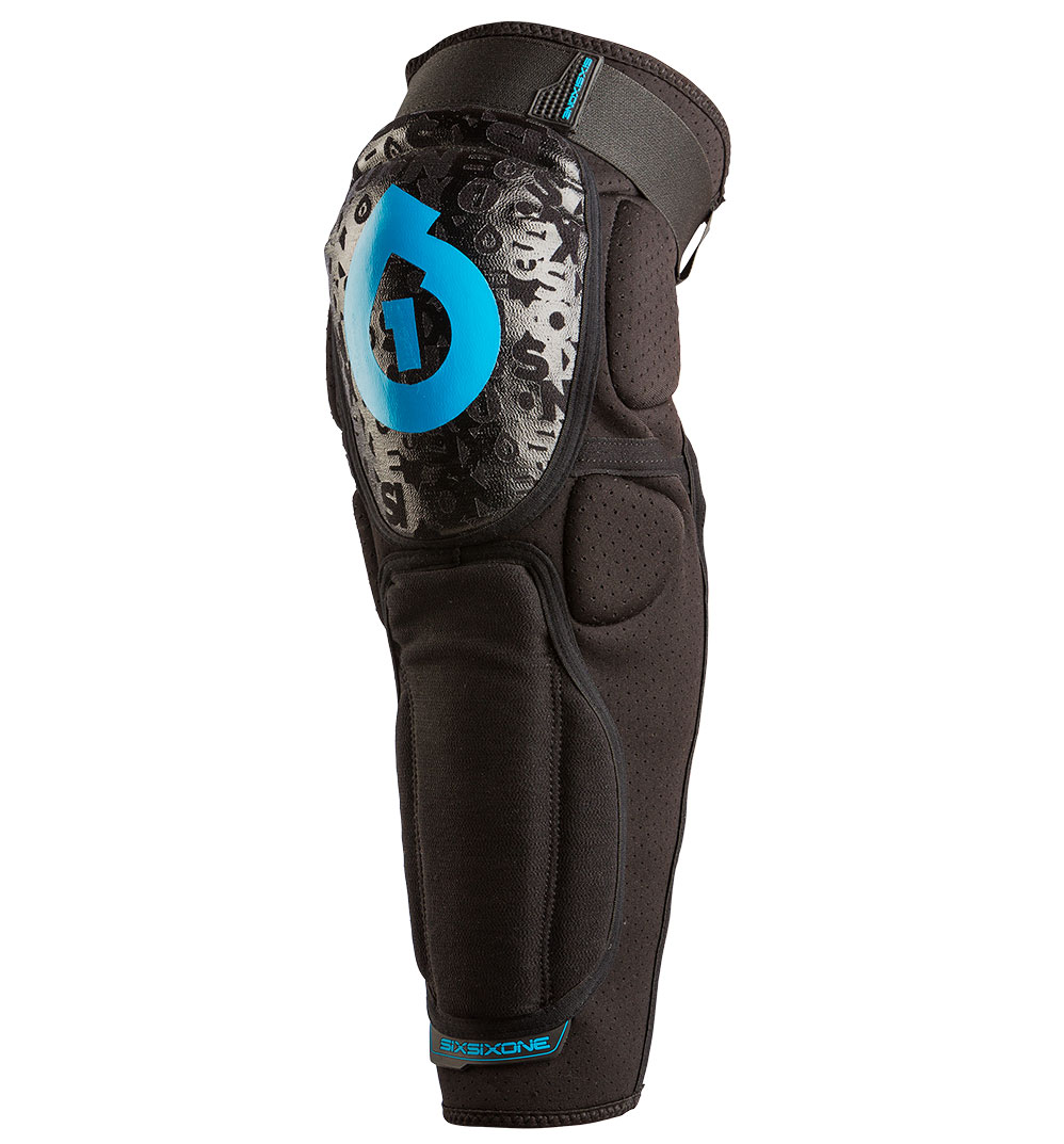 Sixsixone Rage Hard Knee/shin Pads 2014 Black / Small Flashbug