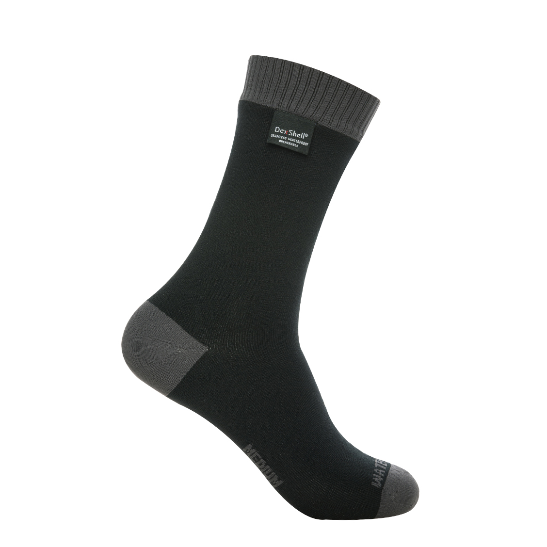 Dexshell Waterproof Coolvent Lite Cycling Sock Grey / Small Meejo