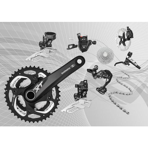 Shimano Deore XT SL-M780 10 vitesses - Manette droite - Comparer avec