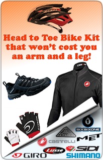 Head to Toe Bike Kit that won't cost you an arm and a leg!