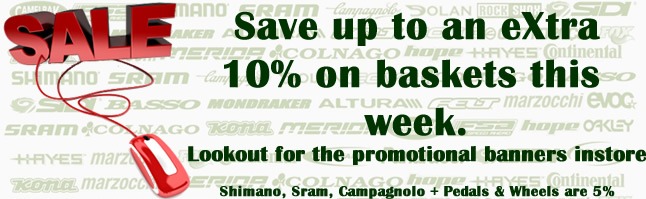 Save up to an eXtra 10% on baskets this week