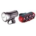 Cateye EL530 & LD1100 Front & Rear LED Light Set