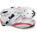 Shimano R106 SPD-SL Shoes - White/Red