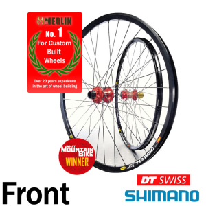 Front Handbuilt Shimano Wheels - Disc