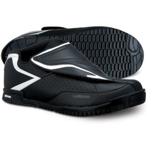 Shimano AM41 Flat Sole Shoes - Black/White