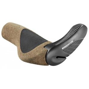 Ergon GR2 Biokork Grip & Bar End