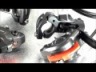 Shimano SLX M666 Disc Brake Set - Front & Rear