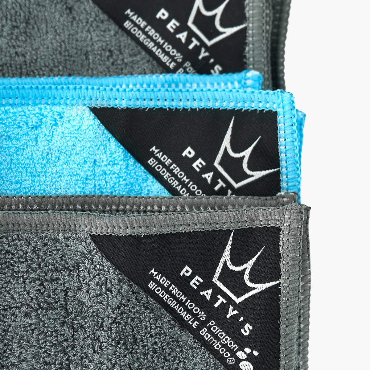 Peaty's Bamboo Bicycle Cleaning Clothes Pack Of 3 Merlin Cycles