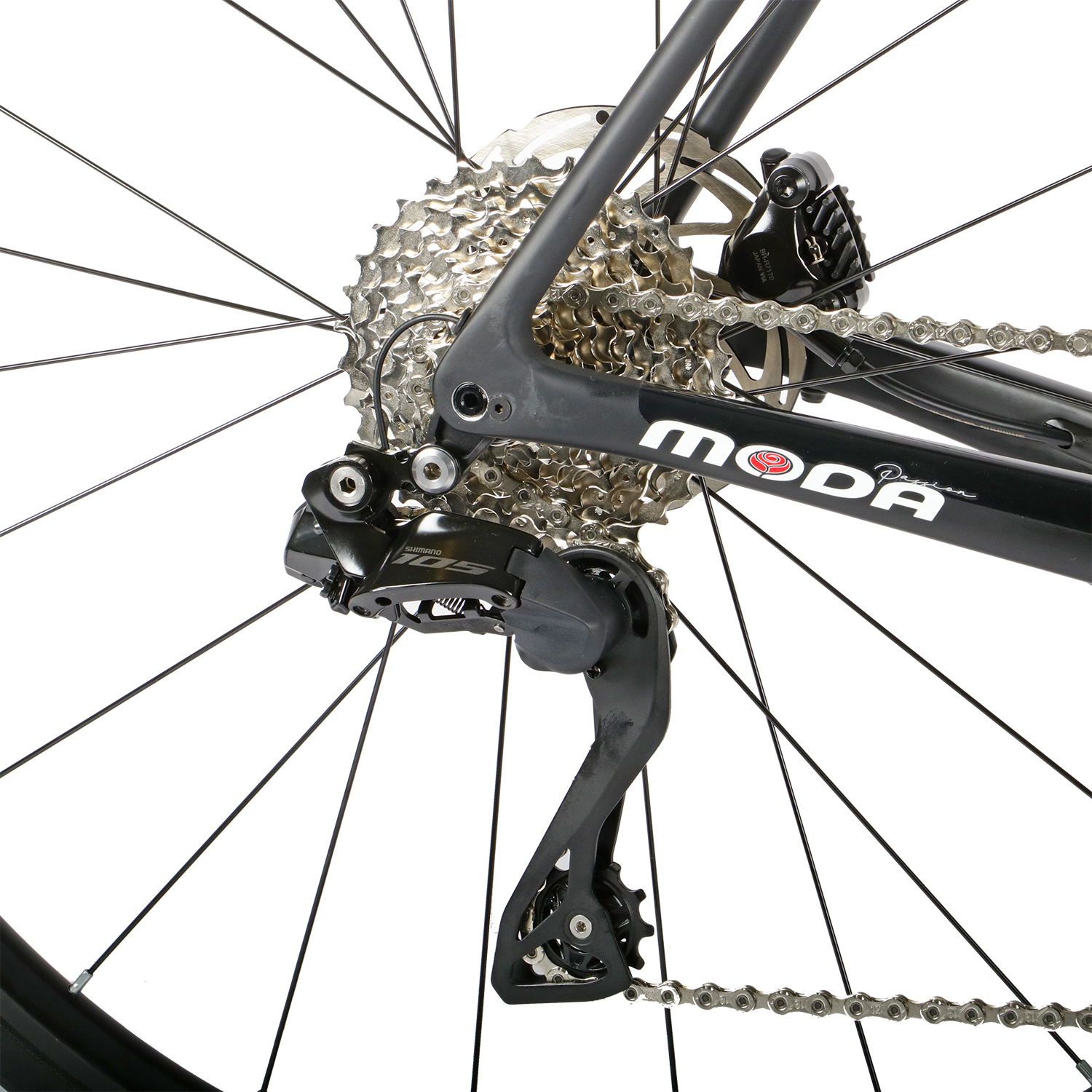 Moda Vivo 105 Di2 Disc Carbon Road Bike 2022 Merlin Cycles