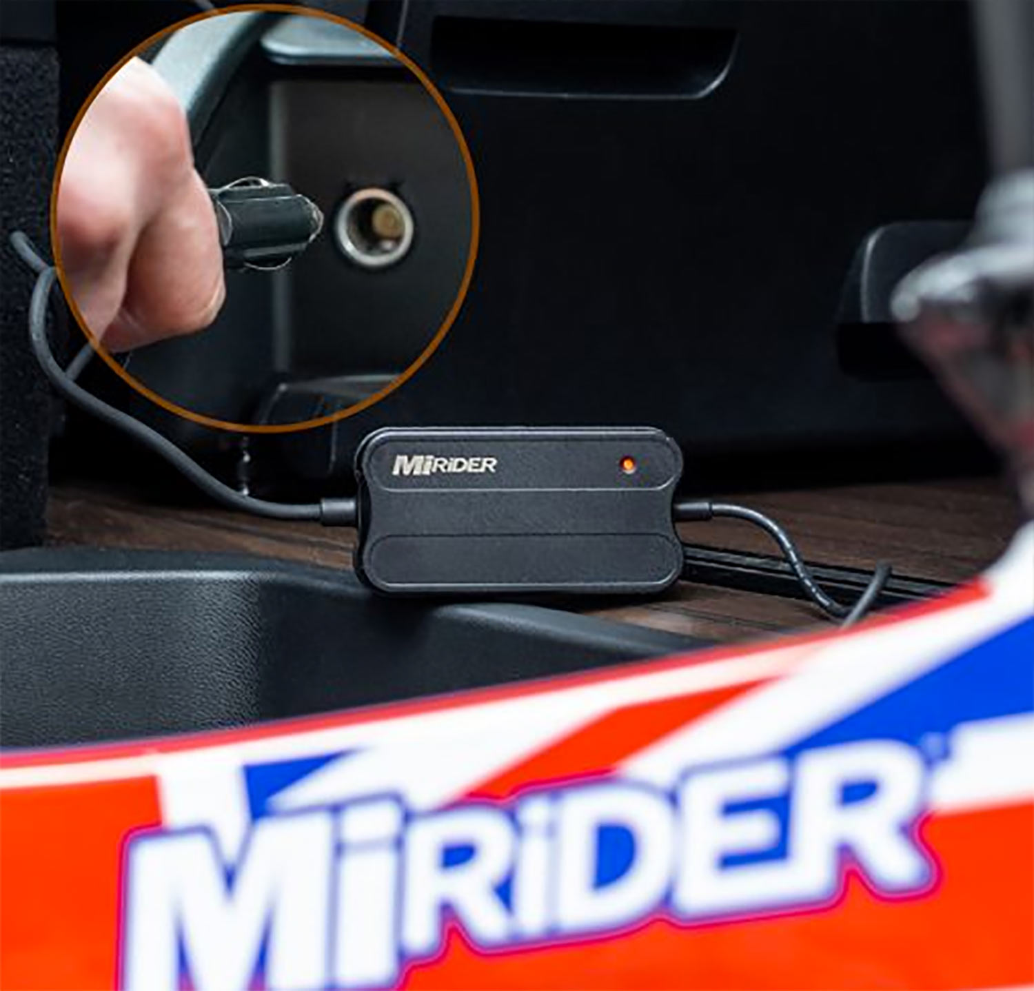 MiRider 12v Car/ Motorhome/ Boat Battery Charger Merlin Cycles