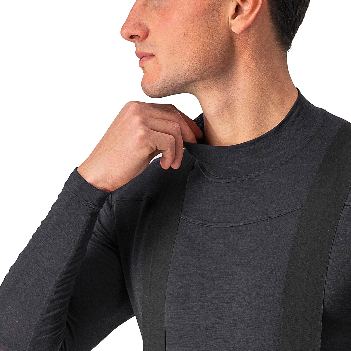 Giordana Lightweight Knitted Short Sleeve Base Layer In White For Men – DSTNC