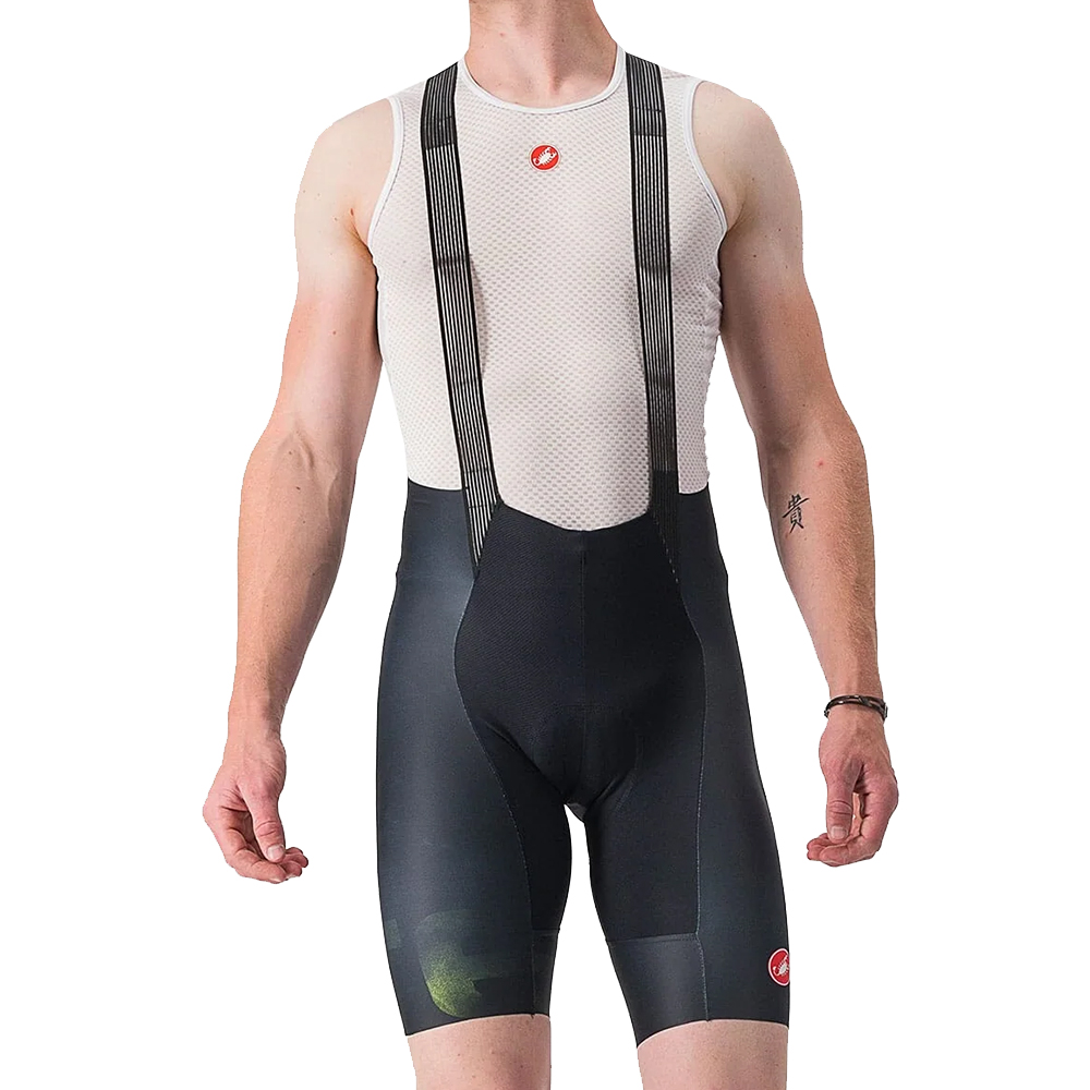 Pettorina Da Ciclismo Castelli Free Aero Rosso Corsa Kit - Nuova Con Etichette - Uomo