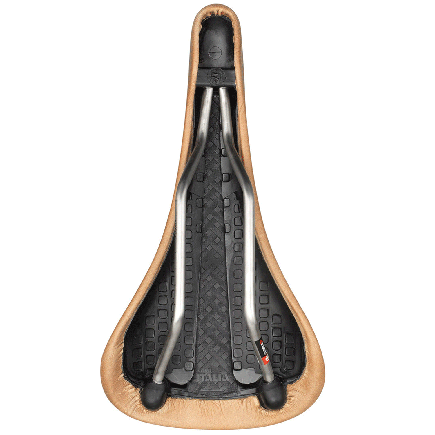 Selle Italia Flite Road Bike / MTB Saddle – Black Vegan Leather + Sticker Set