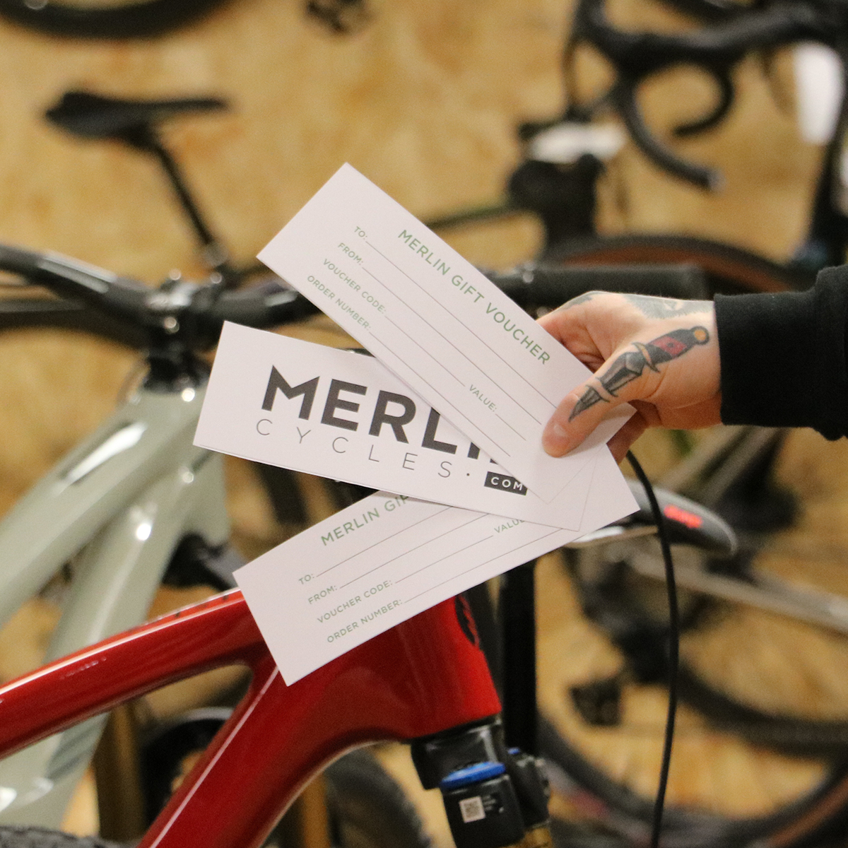 Merlin Gift Vouchers Postal Delivery Merlin Cycles