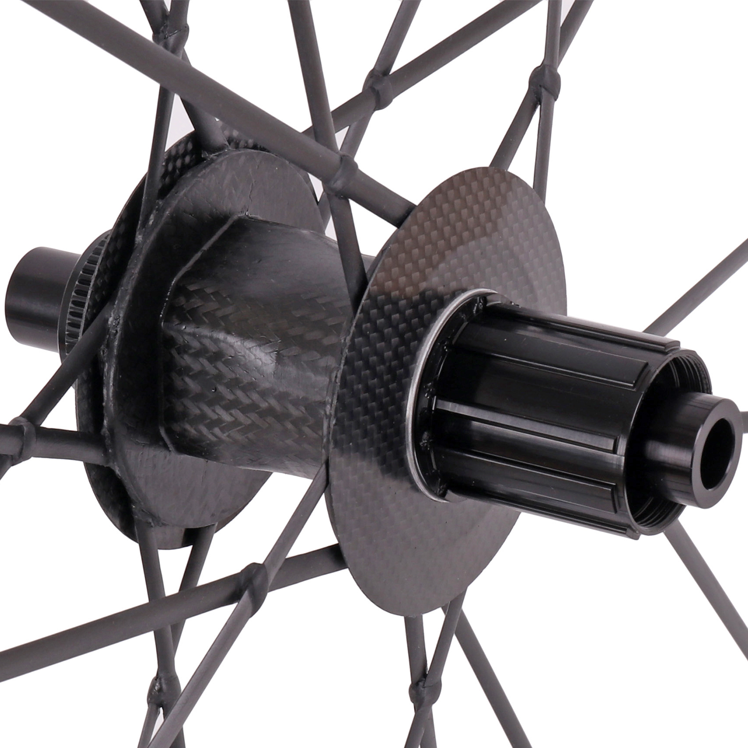 Lightweight Meilenstein 24 Evo Schwarz Edition Tubeless Carbon Disc