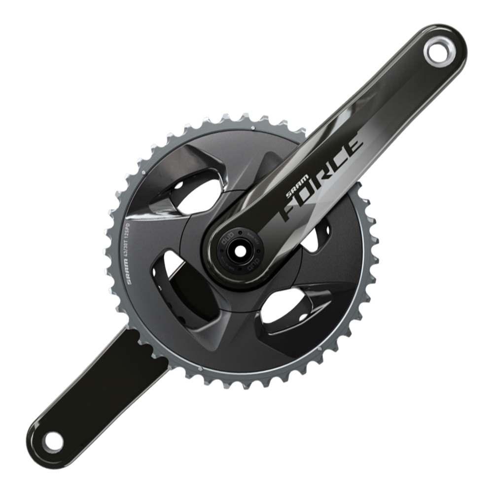 SRAM FORCE D1 Dubクランクセット 170mm Sram Force D1 DUB Chainset - 12 Speed