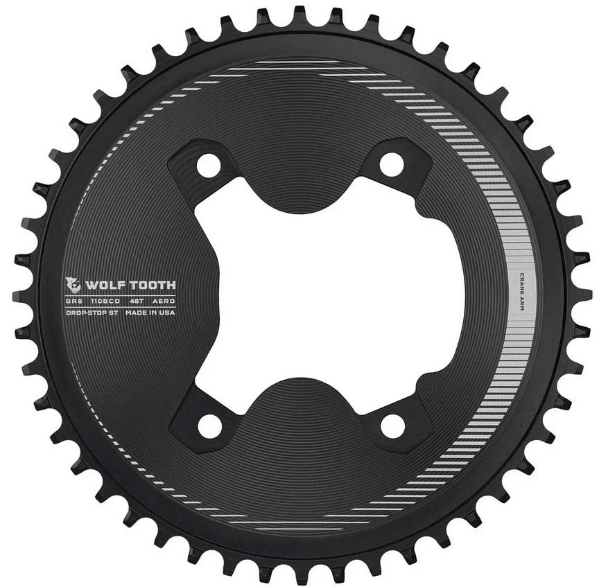 Wolf Tooth Elliptical 104 BCD Chainring - 34t for Shimano 12-Speed main image 1