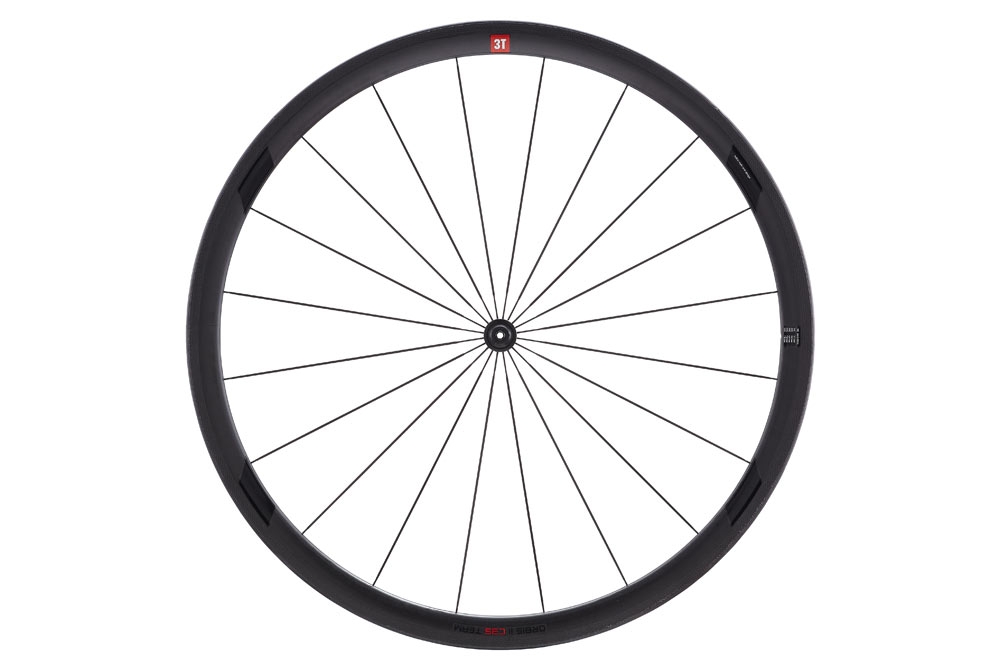 3T Orbis II C35 Team Stealth Carbon Clincher Road Wheelset Merlin Cycles