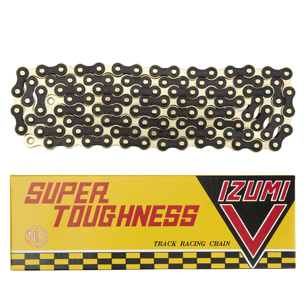 むっちゃん Izumi Super-Tough V-Chain Racing 1/8 Track Chain | Merlin Cycles