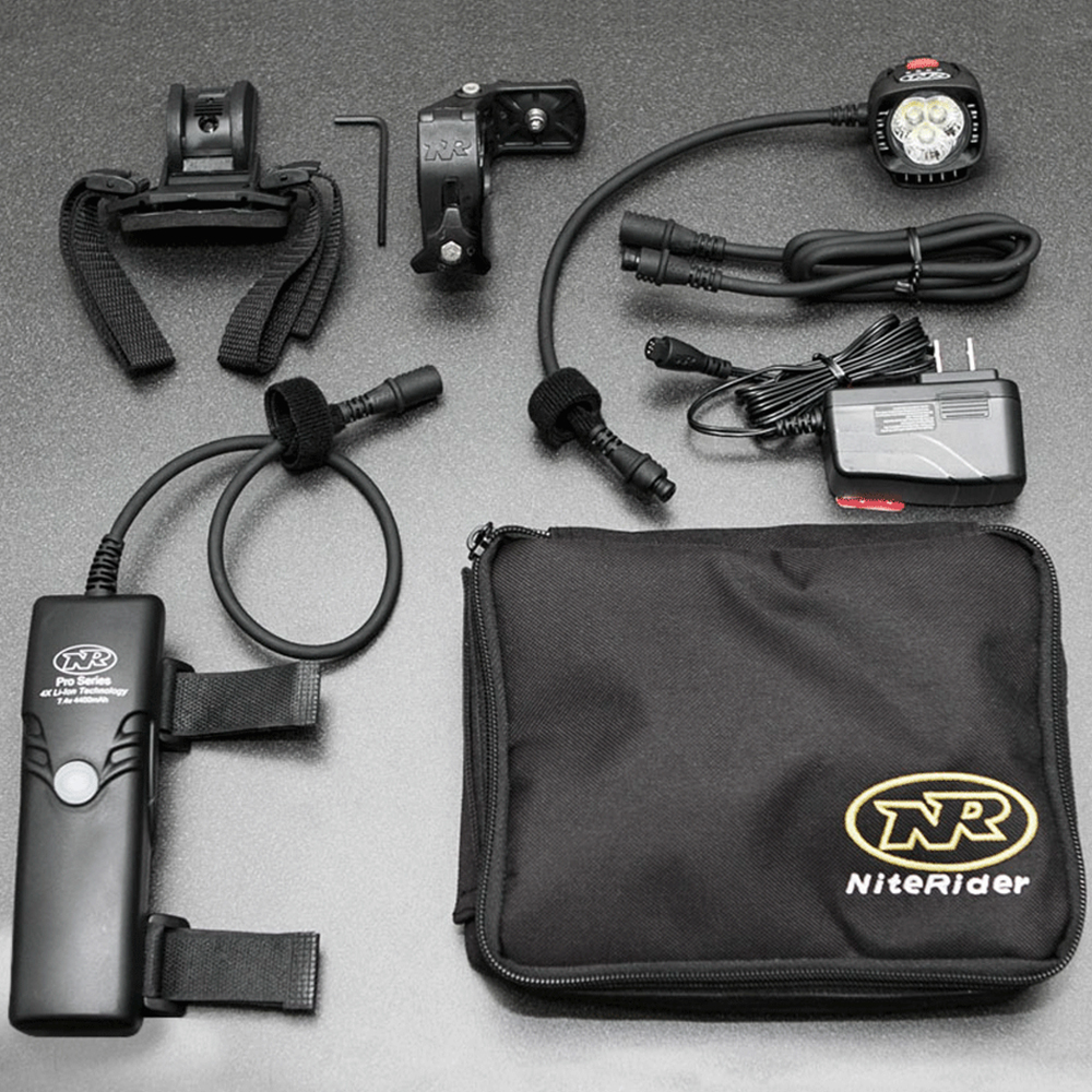 NITERIDER Pro 2200 Enduro Remote Front Bike Light Merlin Cycles