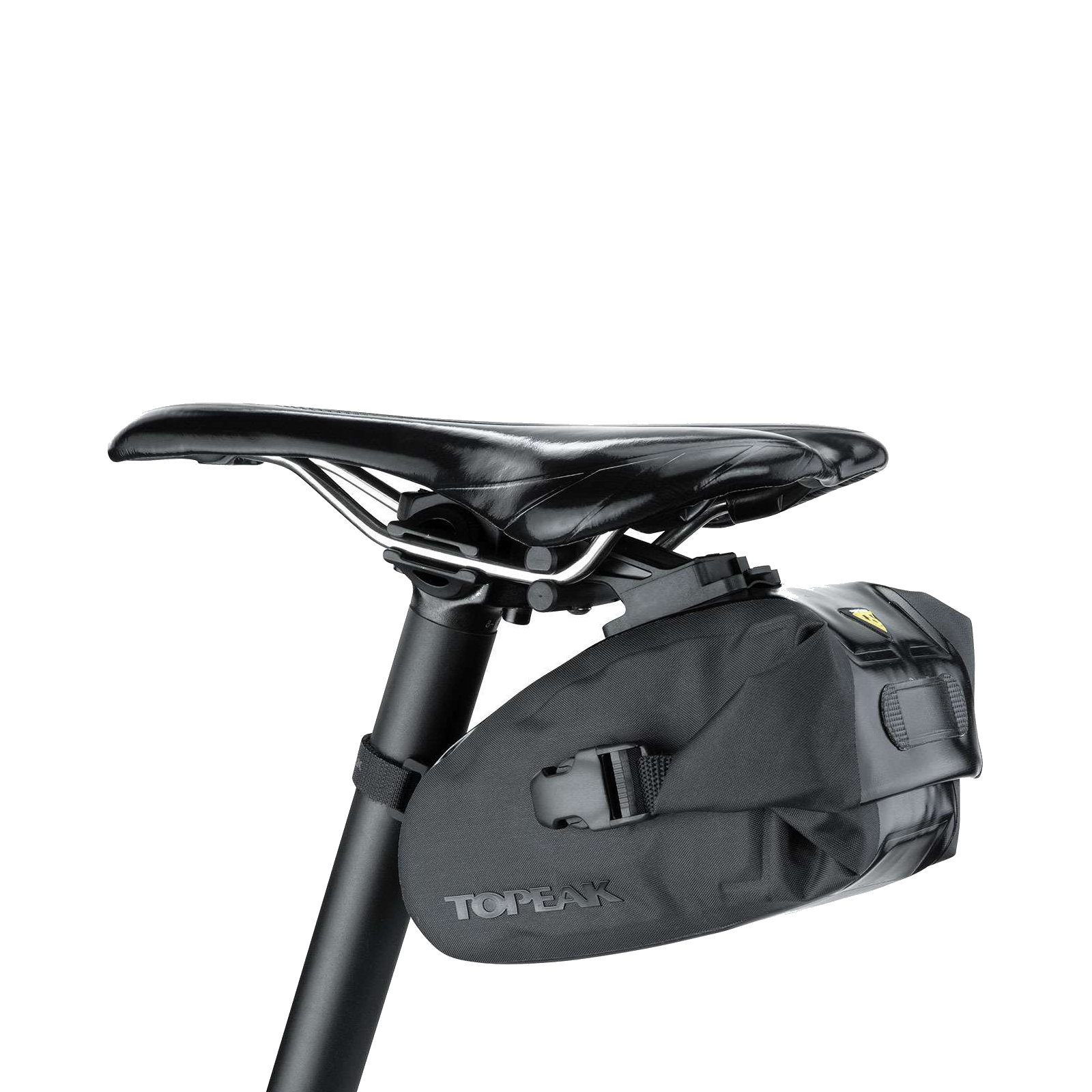 Bike Seat Bag Topeak Wedge DryBag, QuickClick, Black, Medium