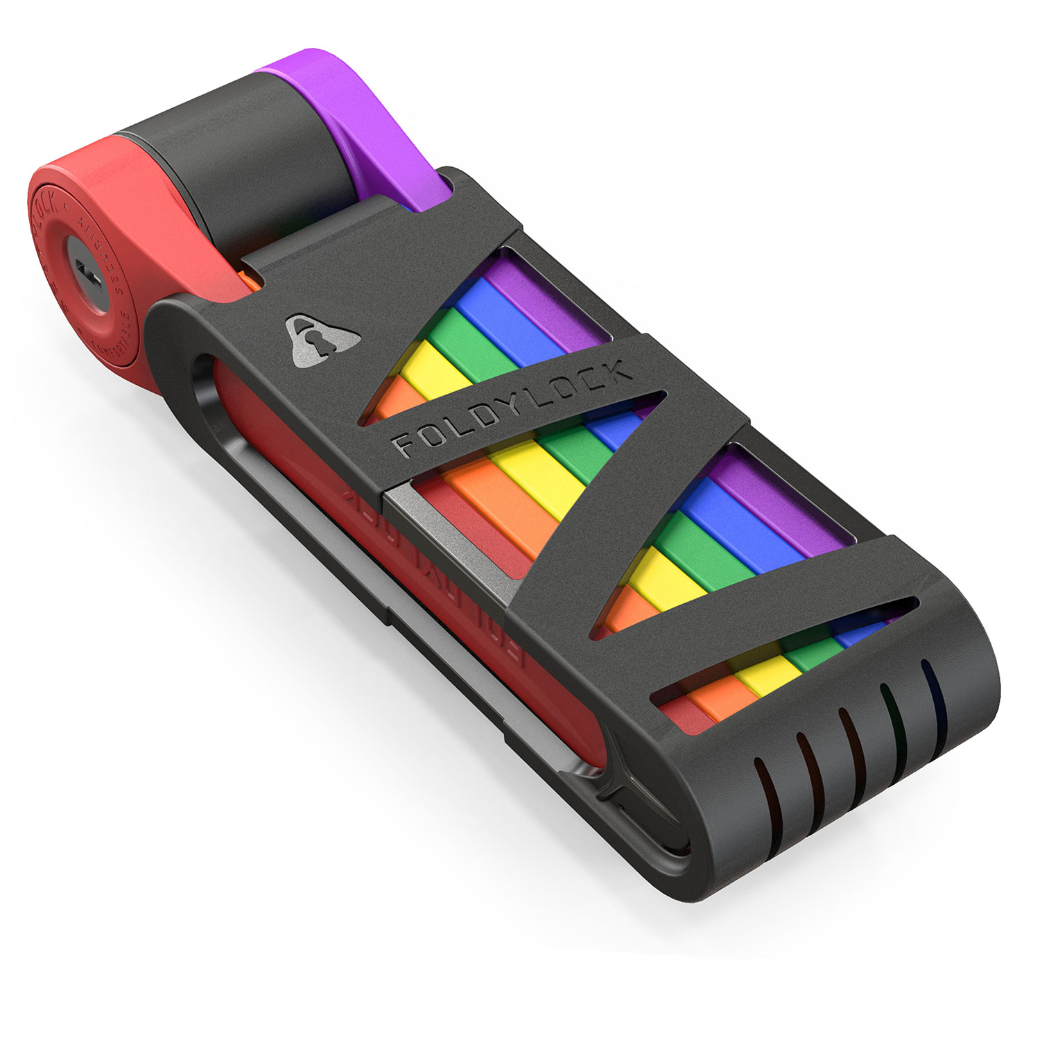 Foldylock Compact Pride Edition Bike Lock Merlin Cycles