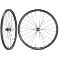 Merlin Cycles Fulcrum Rapid Red Carbon DB Gravel Wheelset - 700c - Black / 12mm Front - 142x12mm Rear / Campagnolo N3W / Centerlock / Pair / 13 Speed / Clincher / 700c