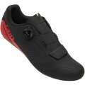 Merlin Cycles Giro Shoes Giro Cadet Road Cycling Shoes - Black / Red / EU48