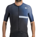 Merlin Cycles Sportful Clearance Sportful Bomber Short Sleeve Cycling Jersey  - Black / Galaxy Blue / 2XLarge