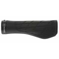 Merlin Cycles Ergon GA3 Grips - Black / White / Large | FREE delivery over £60 & Easy Returns