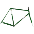 Merlin Cycles Merlin Classic Steel Road Frame - Racing Green / White / Gold / 52cm