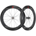 Merlin Cycles Fulcrum Racing Wind 75 DB Carbon Disc Road Wheelset - Black / 12mm Front - 142x12mm Rear / Shimano / Centerlock / Pair / 11-12 Speed / Clincher / 700c