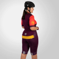 Merlin Cycles Endura FS260-Pro DS Women's Bib Shorts - Aubergine / XXSmall | FREE delivery over £60 & Easy Returns