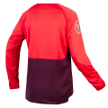 Merlin Cycles Endura MT500 Burner Long Sleeve Cycling Jersey - Aubergine / XLarge | FREE delivery over £60 & Easy Returns