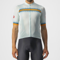 Merlin Cycles Castelli Grimpeur Short Sleeve Cycling Jersey - Light Acqua / 2XLarge