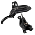 Merlin Cycles Sram Level Silver 4-Piston MTB Disc Brake - Black / Front / 950mm Hose | FREE delivery over £60 & Easy Returns