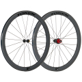 Merlin Cycles Token C45 Resolute TBT Carbon Wheelset - 700c - Black / Shimano / Pair / 10-11 Speed / Clincher / 700c