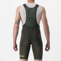Merlin Cycles Castelli Premio Black Limited Edition Bib Shorts - Belgian Blue / Metallic Silver / XLarge | FREE delivery over £60 & Easy Returns