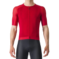 Merlin Cycles Castelli Aero Race 7.0 Short Sleeve Cycling Jersey - SS24 - Rich Red / XSmall