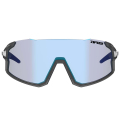 Merlin Cycles Tifosi Stash Clarion Fototec Lens Sunglasses - Matt Smoke / Clarion Blue Fototec | FREE delivery over £60 & Easy Returns