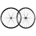 Merlin Cycles Shimano WH-RX830 Clincher Disc Gravel Wheelset - 700c - Black / Shimano / Centerlock / 10-11 Speed / Pair / Tubeless / 700c