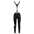 Merlin Cycles Funkier Thermesse Ladies Winter Single Strap Bib Tights - Black / XSmall | FREE delivery over £60 & Easy Returns