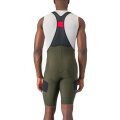 Merlin Cycles Castelli Unlimited Cargo Bib Shorts - SS25 - Deep Green / Small | FREE delivery over £60 & Easy Returns