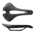 Merlin Cycles San Marco Aspide Short Carbon FX Road Saddle  - Black / Red / Wide L3 | FREE delivery over £60 & Easy Returns