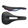 Merlin Cycles SDG Bel Air V3 Overland Lux-Alloy Oil Slick Saddle - Black / Oil Slick | FREE delivery over £60 & Easy Returns