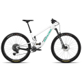 Merlin Cycles Santa Cruz Bicycles Santa Cruz Tallboy 5 CC X01 Mountain Bike - 2024 - Gloss White / Medium | FREE delivery over £60 & Easy Returns