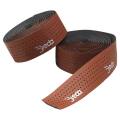 Merlin Cycles Deda Leather Look Bar Tape - Brown | FREE delivery over £60 & Easy Returns