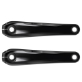 Merlin Cycles Shimano Steps EM900 Crank Arm Set - Black / 165mm | FREE delivery over £60 & Easy Returns