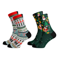 Merlin Cycles Sox Footwear Santa & Friends Kids Socks - Combo Pack - Santa & Friends / One Size / Kids UK 9-12 | FREE delivery over £60 & Easy Returns