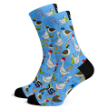 Merlin Cycles Sox Footwear Festive Flock Premium Crew Socks - Festive Flock / Medium / UK 4-8 | FREE delivery over £60 & Easy Returns
